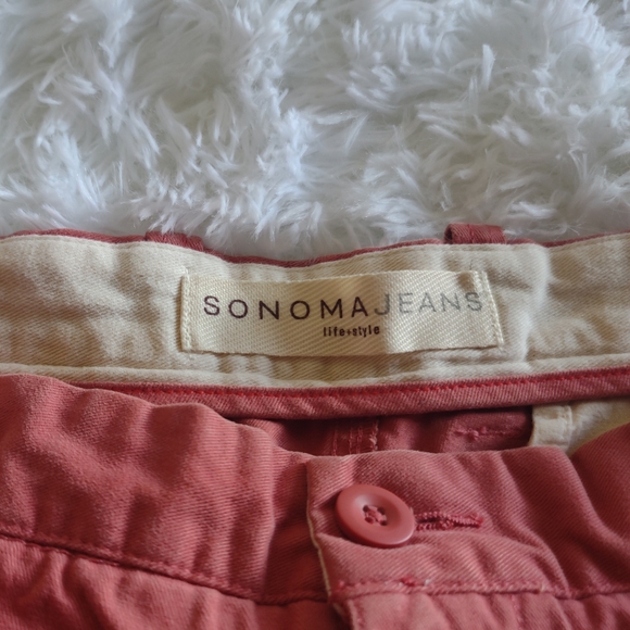 Men's Sonoma Shabby Rose Chinos 36x32 - Picture 4 of 8